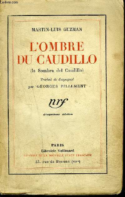 L'OMBRE DU CAUDILLO- 5EME EDITION