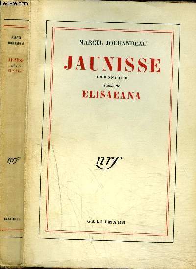 JAUNISSE CHRONIQUE SUIVI DE ELISAEANA