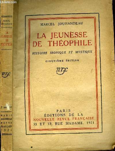 LA JEUNESSE DE THEOPHILE : HISTOIRE IRONIQUE ET MYSTIQUE