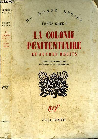 LA COLONIE PENITENTIAIRE ET AUTRES RECITS