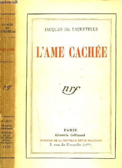 L'AME CACHEE