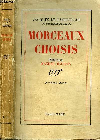 MORCEAUX CHOISIS