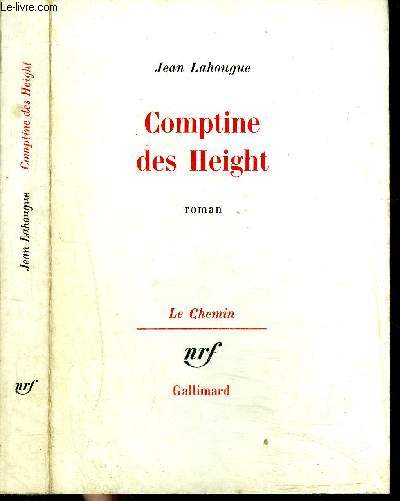 COMPTINE DES HEIGHT