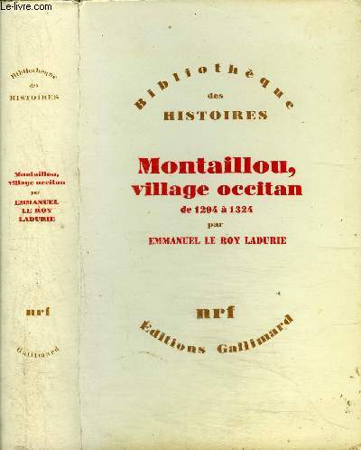 MONTAILLOU, VILLAGE OCCITAN DE 1294 A 1324
