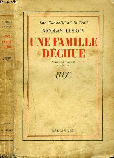 UNE FAMILLE DECHUE