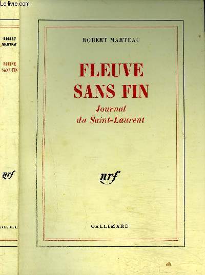 FLEUVE SANS FIN : JOURNAL DE SAINT-LAURENT