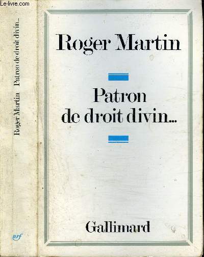 PATRON DE DROIT DIVIN...