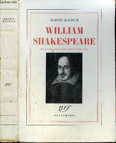 MASTER WILLIAM SHAKESPEARE