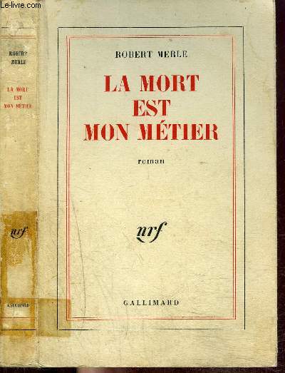 LA MORT EST MON METIER