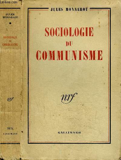 SOCIOLOGIE DU COMMUNISME