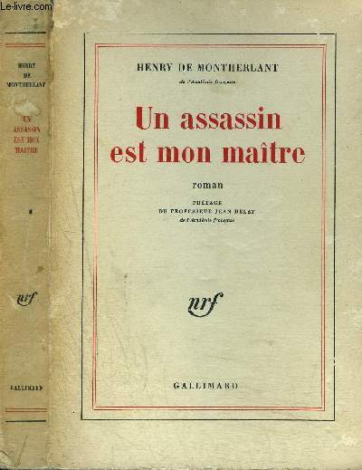 UN ASSASSIN EST MON MAITRE