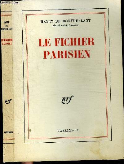 LE FICHIER PARISIEN