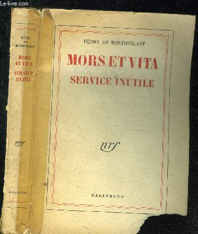 MORS ET VITA = SERVICE INUTILE