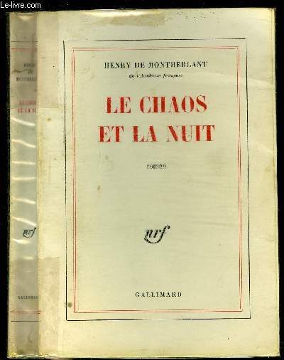 LE CHAOS ET LA NUIT