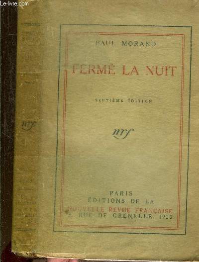FERME LA NUIT