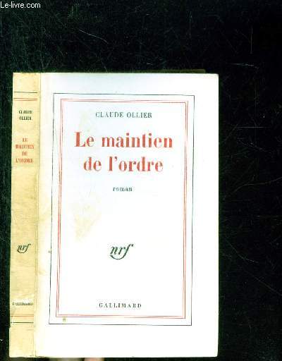 LE MAINTIEN DE L'ORDRE