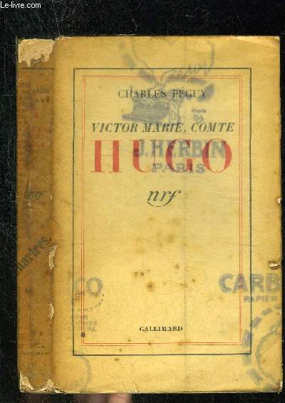 VICTOR-MARIE COMTE HUGO