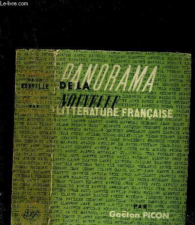 PANORAMA DE LA NOUVELLE LITTERATURE FRANCAISE