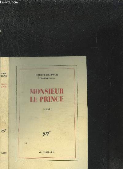 MONSIEUR LE PRINCE