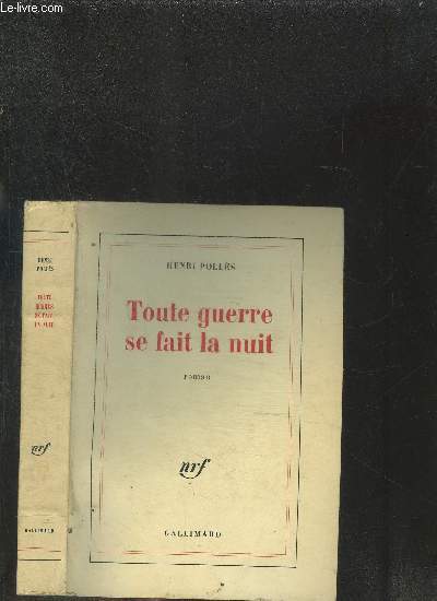 TOUTE GUERRE SE FAIT LA NUIT