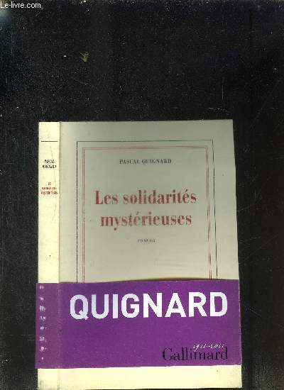 LES SOLIDARITES MYSTERIEUSES