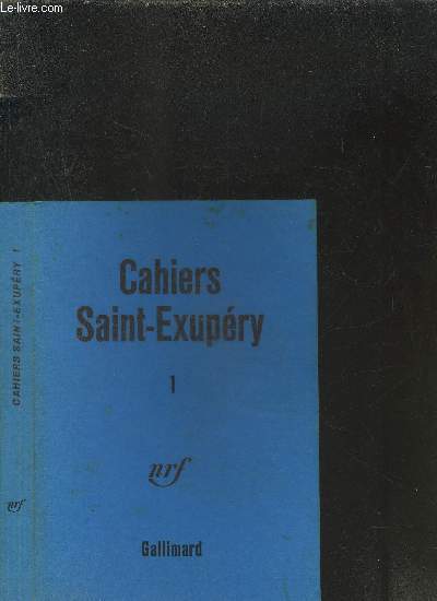 CAHIERS SAINT-EXUPERY 1