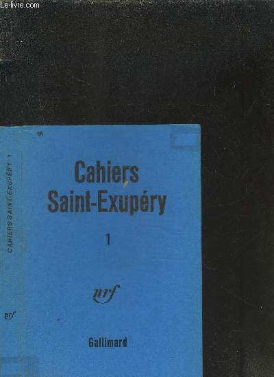 CAHIERS SAINT-EXUPERY 1