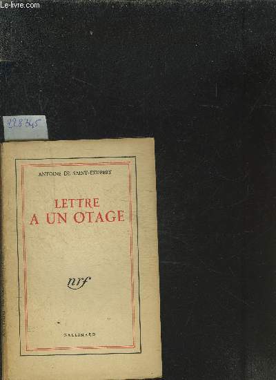 LETTRE A UN OTAGE