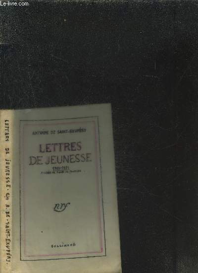 LETTRES DE JEUNESSE 1923-1931