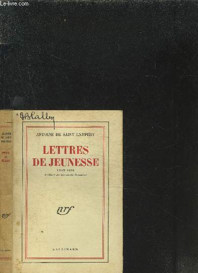 LETTRES DE JEUNESSE 1923-1931