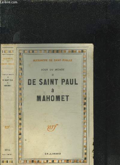 DE SAINT PAUL A MAHOMET