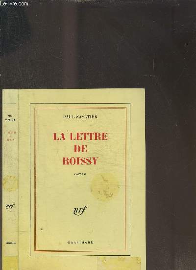 LA LETTRE DE ROISSY