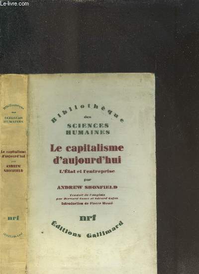 LE CAPITALISME D AUJOURD'HUI - -L ETAT ET L ENTREPRISE