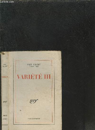 VARIETE III