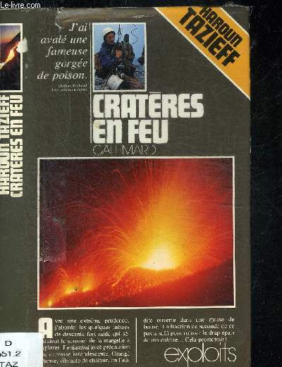 CRATERES EN FEU.COLLECTION EXPLOITS