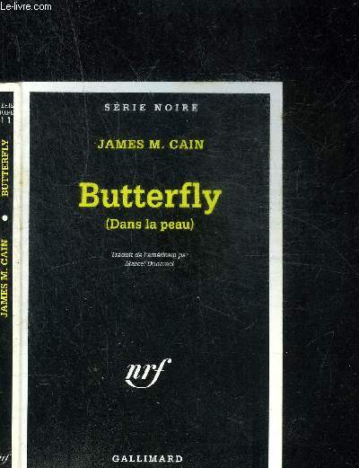 BUTTERFLY (DANS LA PEAU ) - COLLECTION SERIE NOIRE