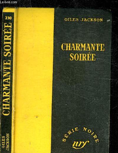 CHARMANTE SOIREE - COLLECTION SERIE NOIRE 230