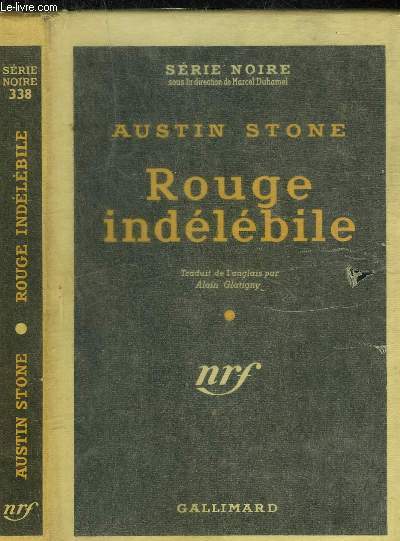 ROUGE INDELEBILE - COLLECTION SERIE NOIRE 338