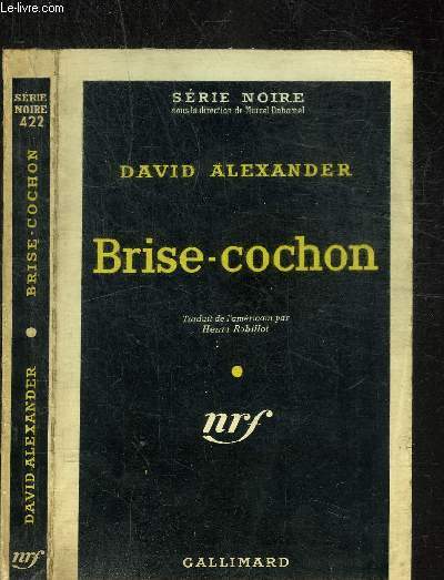 BRISE-COCHON- COLLECTION SERIE NOIRE 422