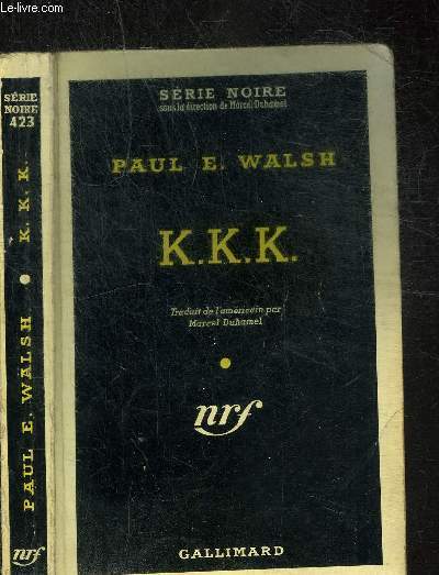 K.K.K.- COLLECTION SERIE NOIRE 423