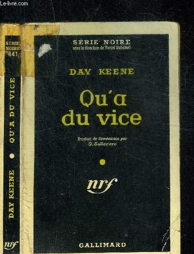 QU A DU VICE - COLLECTION SERIE NOIRE 441