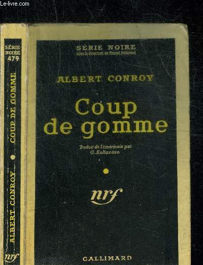 COUP DE GOMME - COLLECTION SERIE NOIRE 479