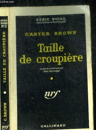 TAILLE DE CROUPIERE - COLLECTION SERIE NOIRE 512