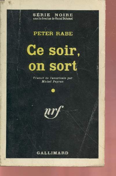 Ce soir, on sort collection srie noire n623