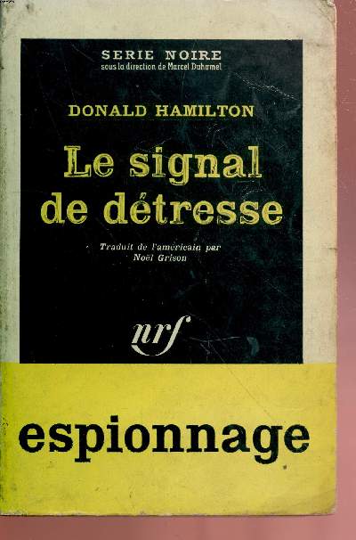 Le signal de dtresse collection srie noire n625