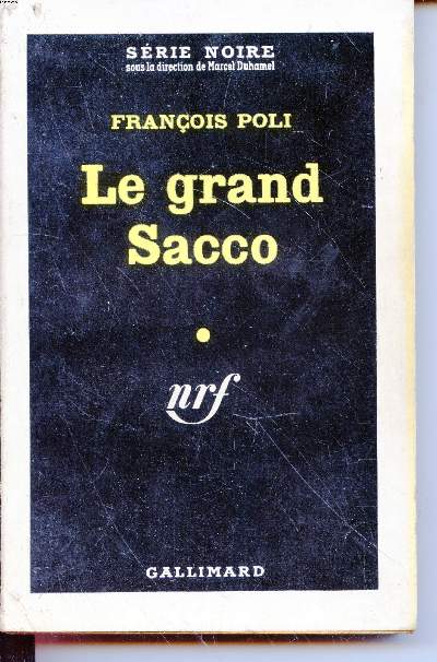 Le grand Sacco collection srie noire n629