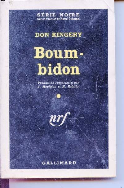 Boum - bidon collection srie noire n646