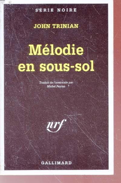 Mlodie en sous-sol collection srie noire n684