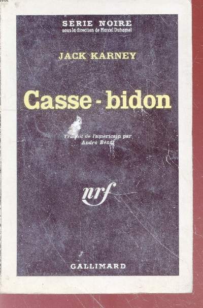Casse - bidon collection srie noire n730