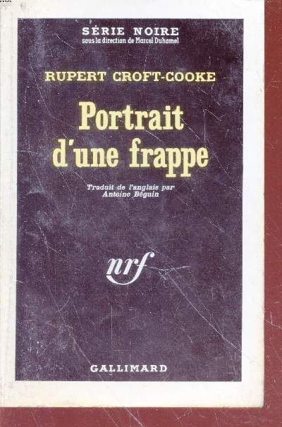 Portrait d'une frappe collection srie noire n760